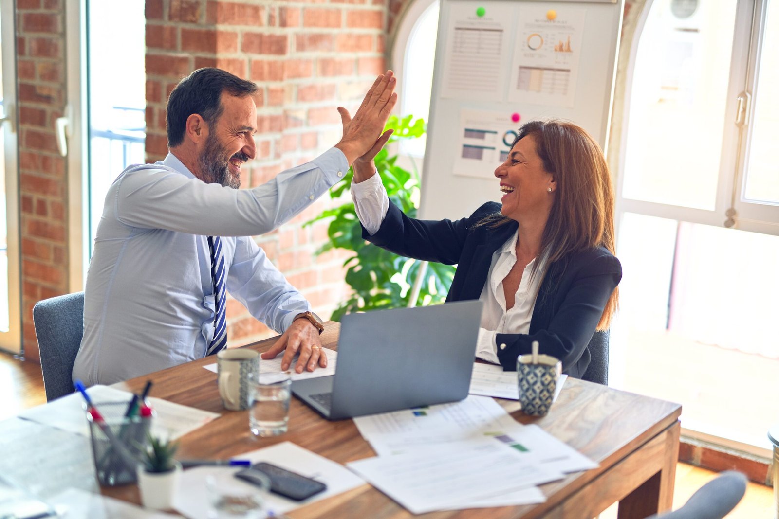 Business strategy is use to help produce good quality products & services