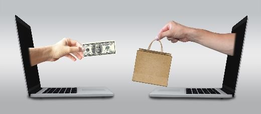 Customer doing business   with quality service business owner